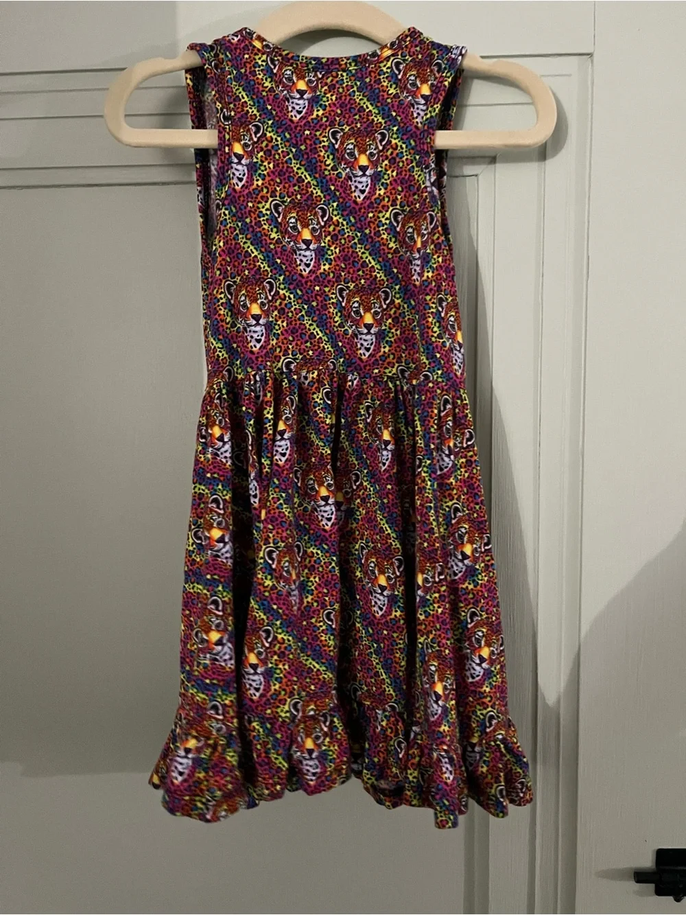 Lisa Frank x Posh Peanut Toddler Girl Swing Dress Sleeveless 3T-4T